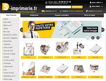 Tablet Screenshot of ds-imprimerie.fr